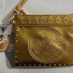 Disney Hercules 25 Anniversary Gold Wristlet